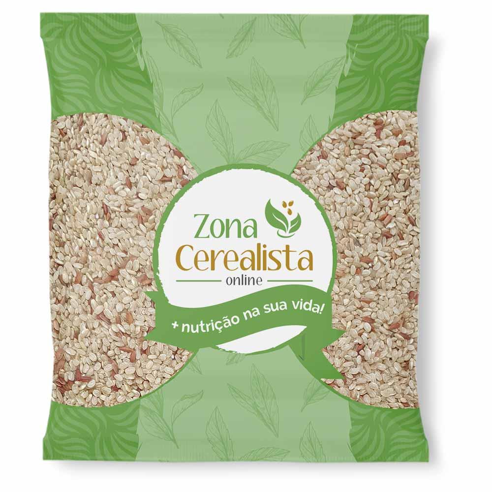 Arroz Integral Cateto c/ Arroz Vermelho (Granel 500g)