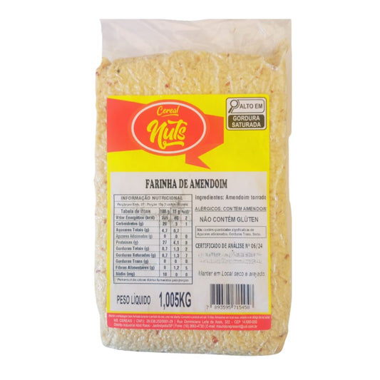 Farinha de Amendoim Life Nuts 1Kg