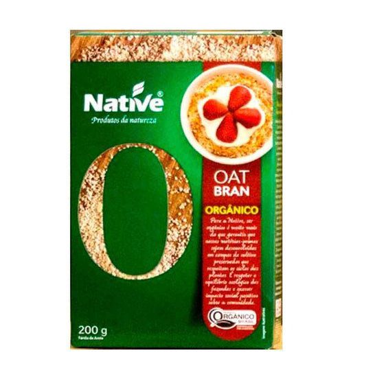 Farelo de Aveia Orgânico Oat Bran Native 200g