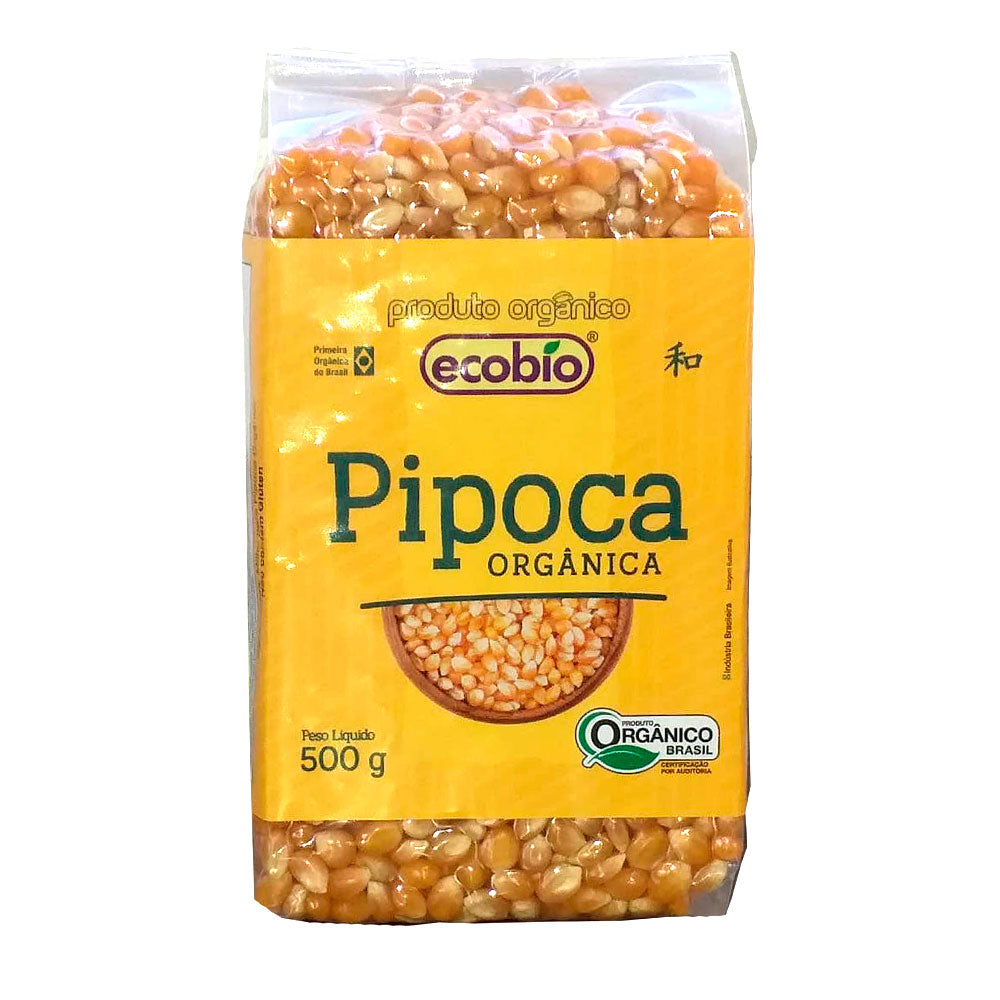 Milho de Pipoca Orgânico Ecobio 500g