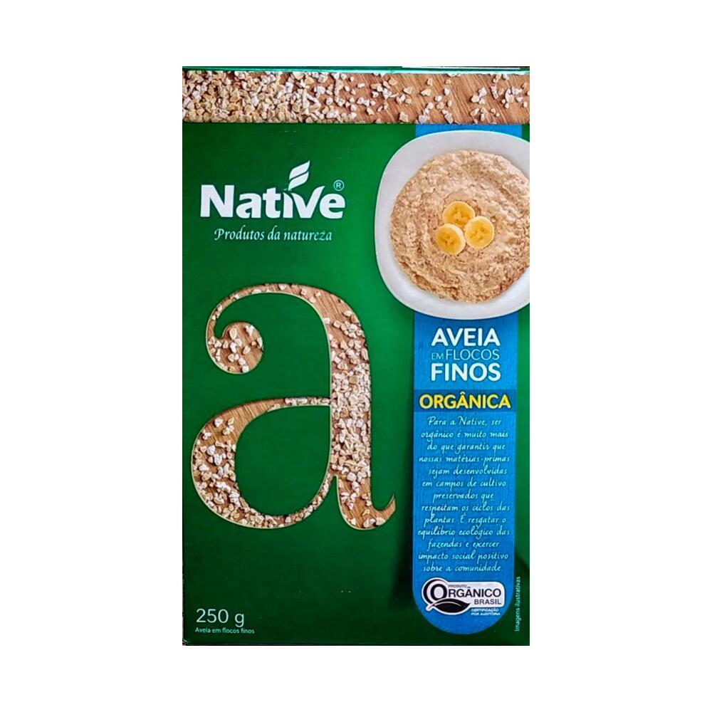 Aveia em Flocos Finos Orgânico Native 250g