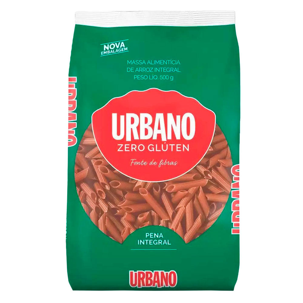 Macarrão de Arroz Integral Penne Urbano 500g