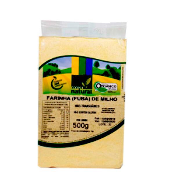 Farinha de Milho (Fuba) Orgânica Coopernatural 500g