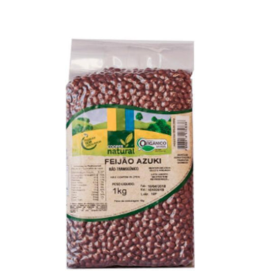 Feijão Azuki Orgânico Coopernatural 1kg