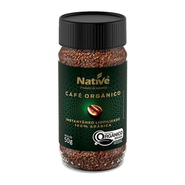 Café Instantâneo Liofilizado Orgânico Native 50g