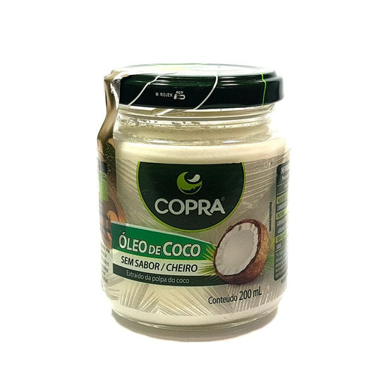 Óleo de Coco Sem Sabor Copra 200ml