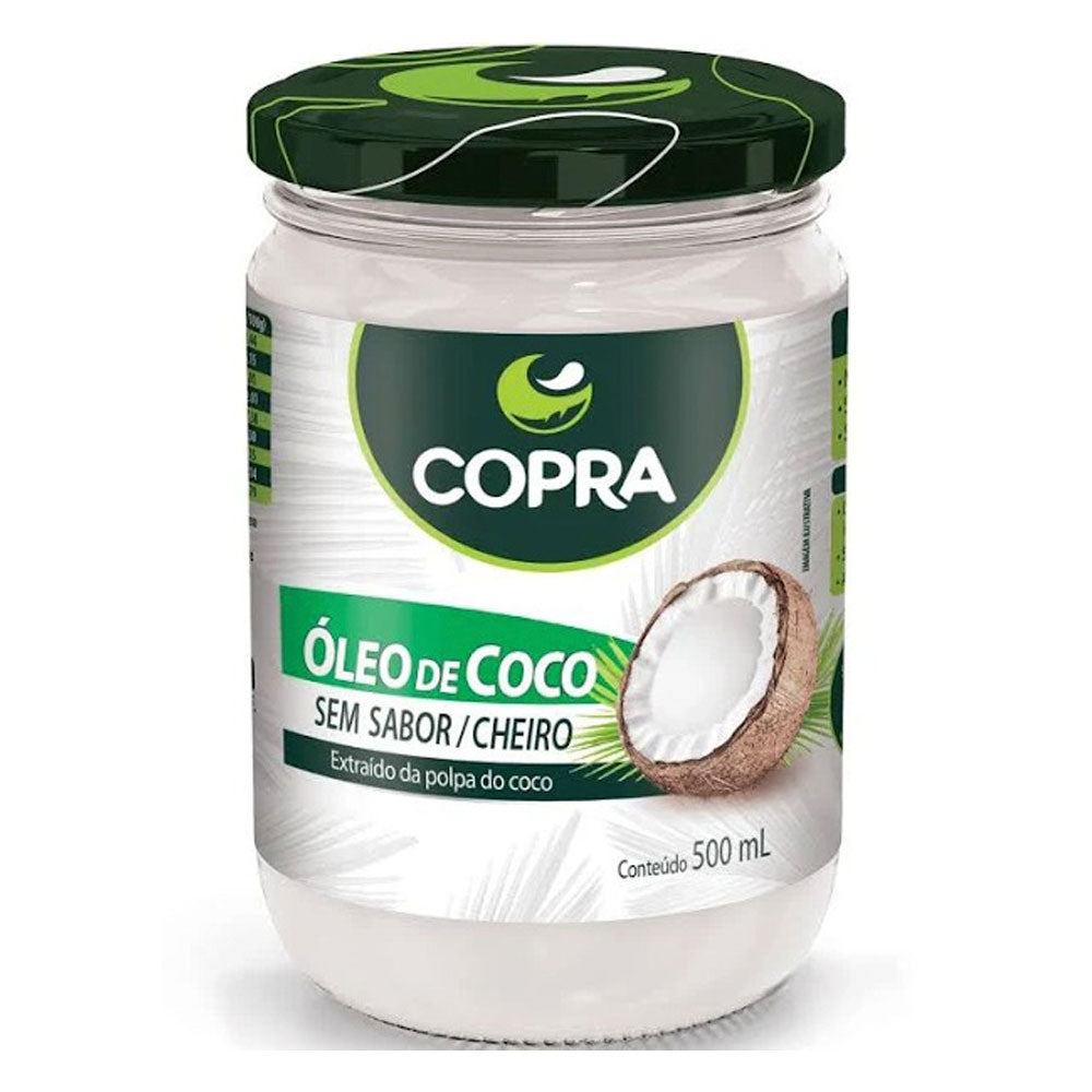 Óleo de Coco Sem Sabor Copra 500ml