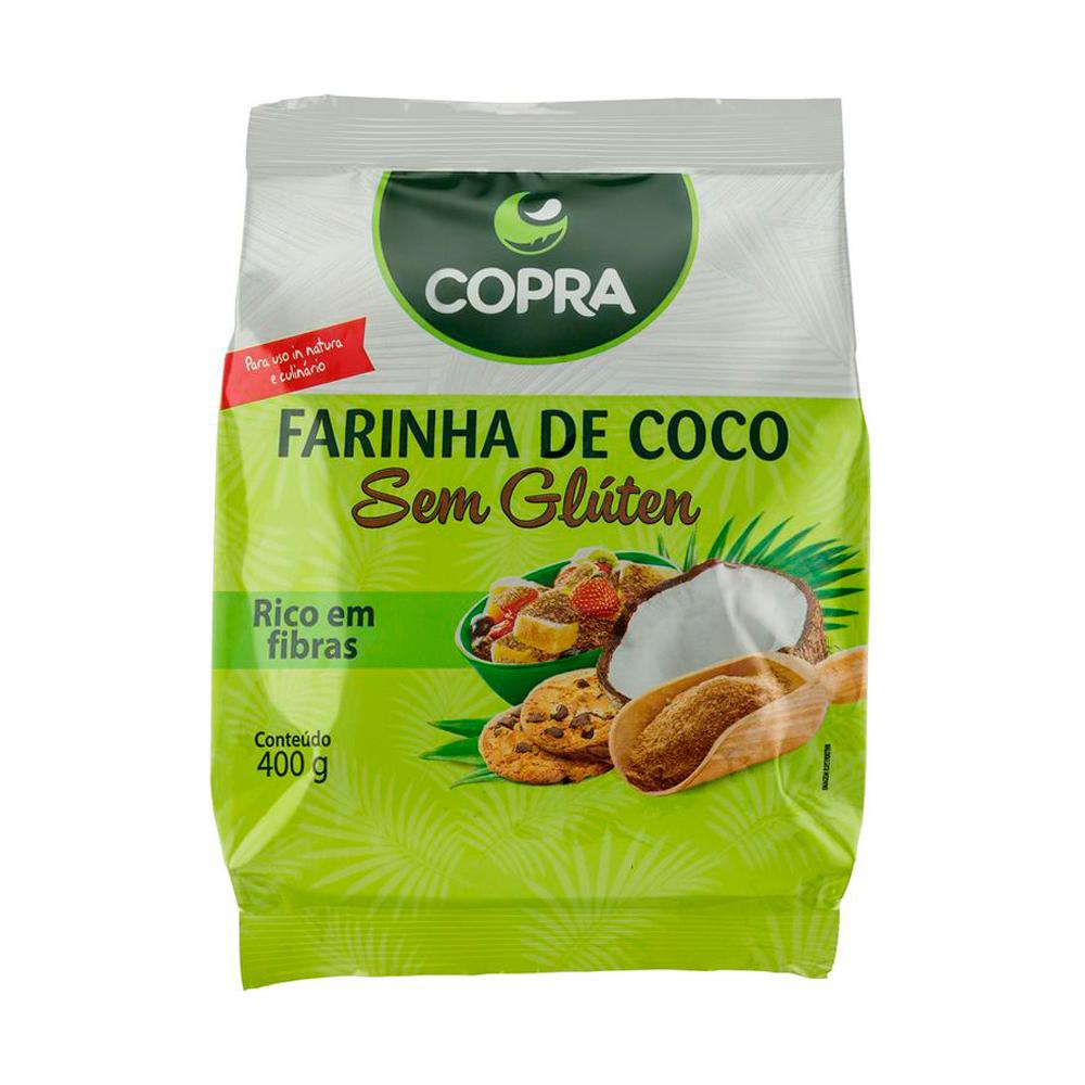 Farinha de Coco Sem Glúten Copra 400g