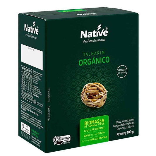 Talharim Orgânico Biomassa Native 400g