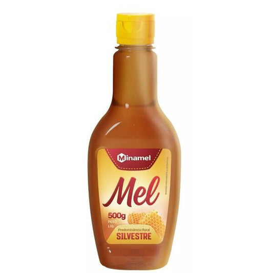 Mel Silvestre Predominância Floral Bisnaga Minamel 500g