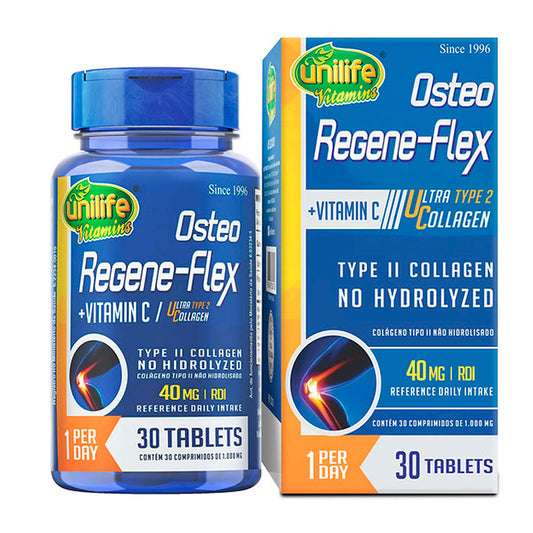 Colágeno Uc Tipo 2 Regeneflex Unilife 30 Tablets