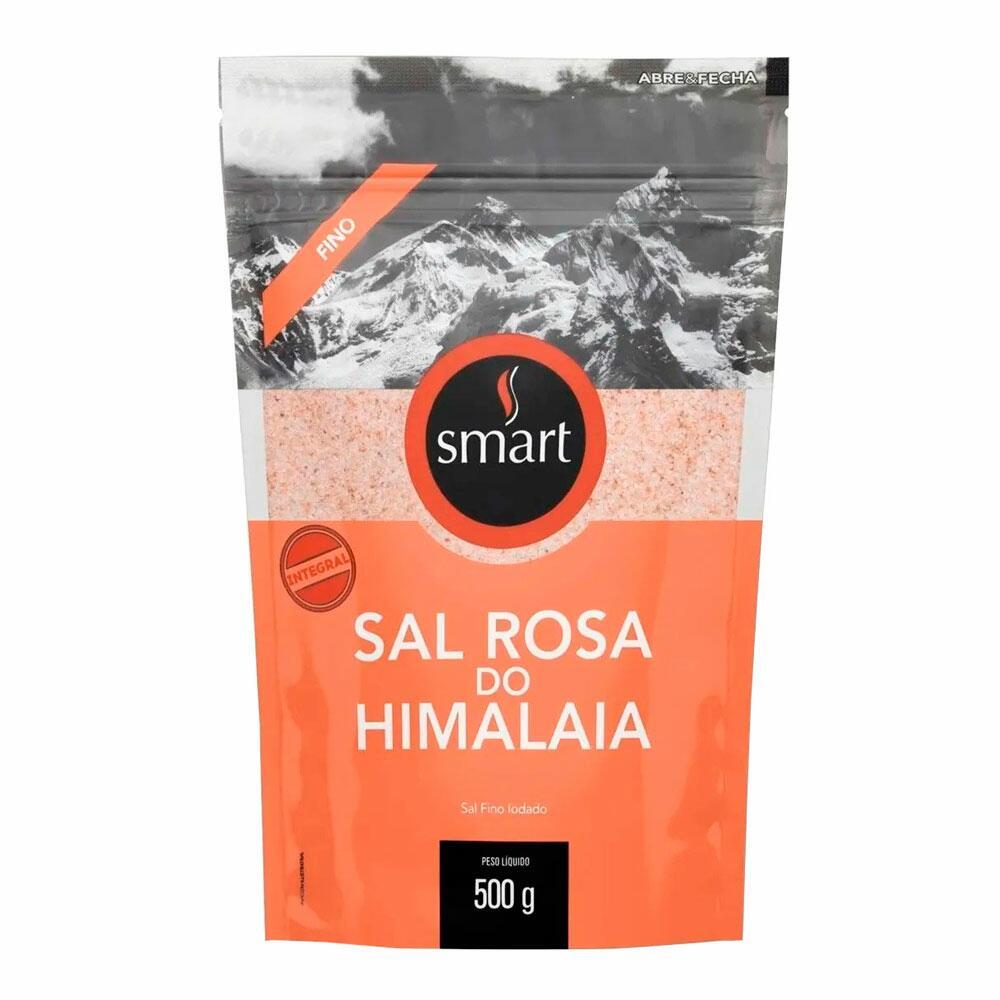 Sal Rosa Do Himalaia Fino Integral Smart 500g