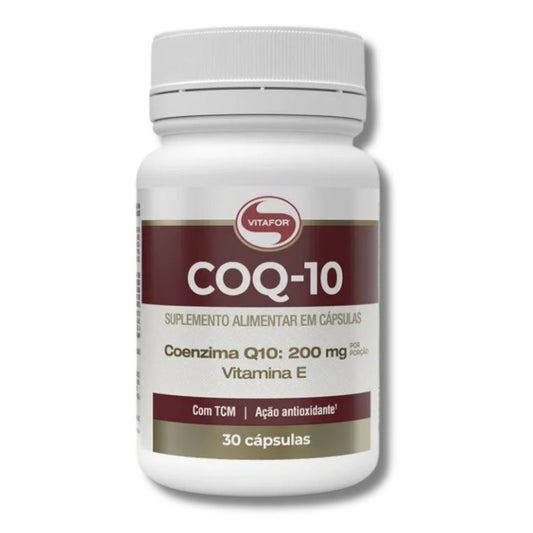 Coenzima Q10 200mg Vitafor 30 Cápsulas