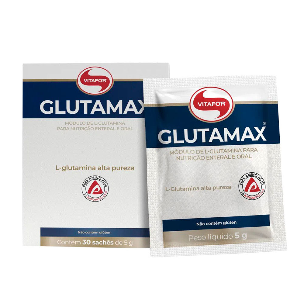 Glutamina Glutamax Vitafor 30 Sachês De 5g