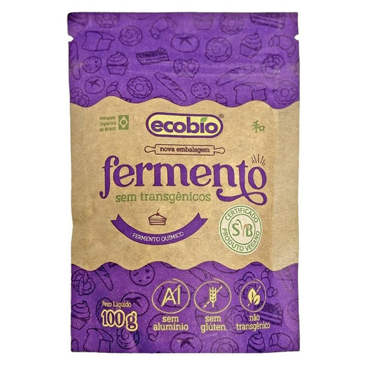 Fermento Químico Não-Transgênico Ecobio 100g