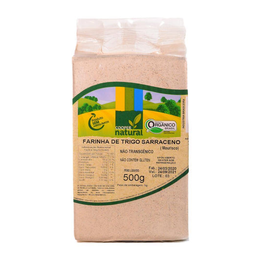 Farinha de Trigo Sarraceno Orgânico Coopernatural 500g