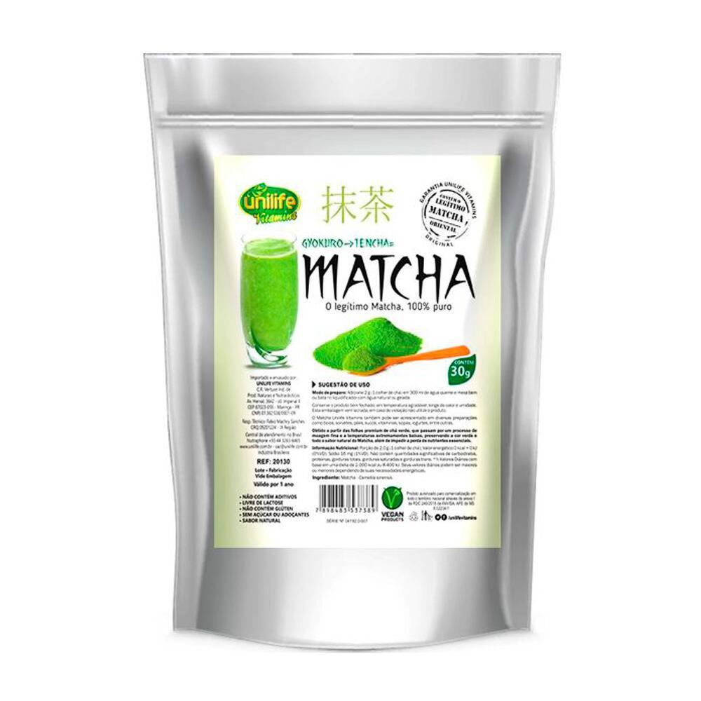 Matchá Legítimo Puro Unilife 30g