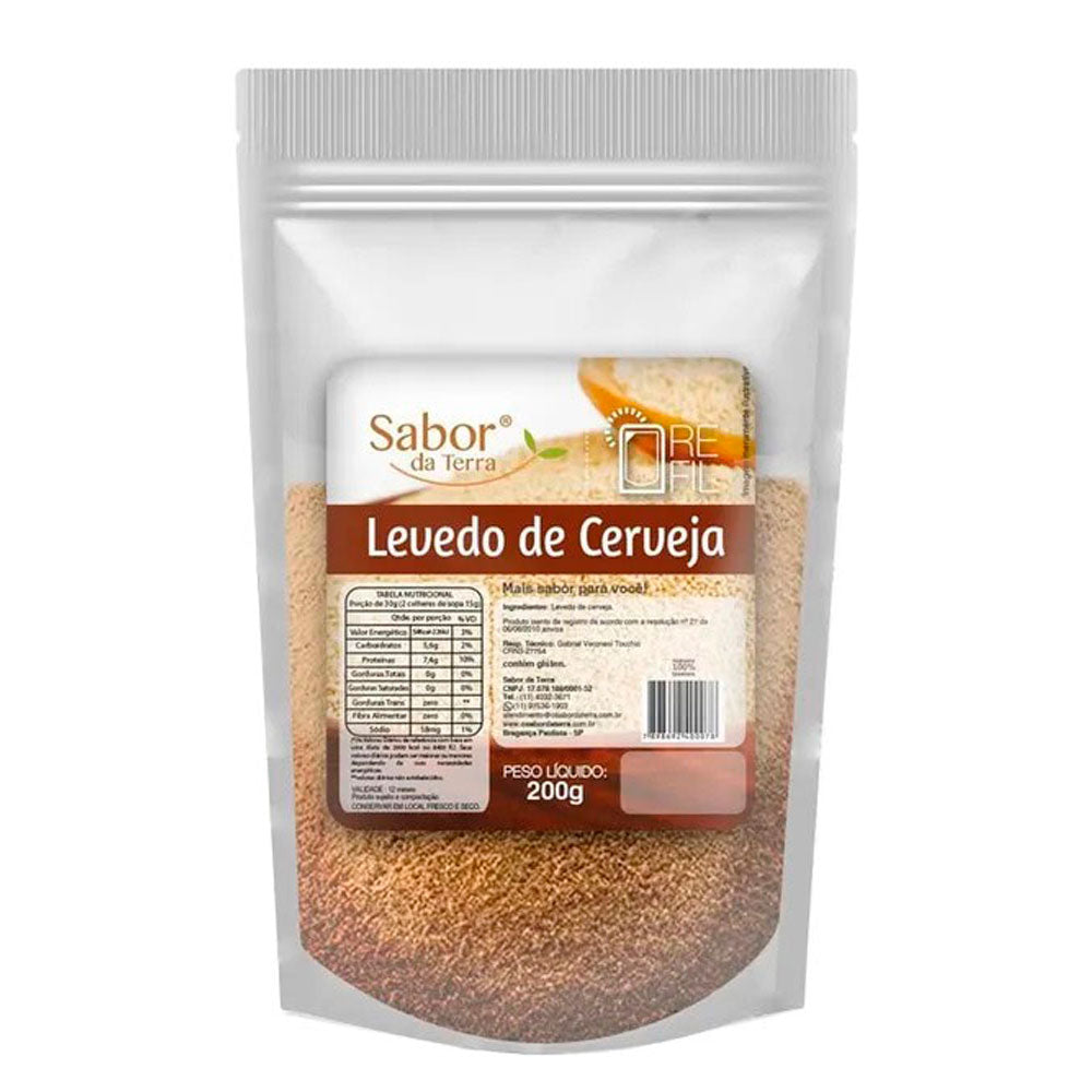 Levedo de Cerveja Sabor da Terra 200g