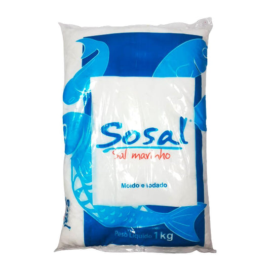 Sal Marinho Integral Sosal 1Kg