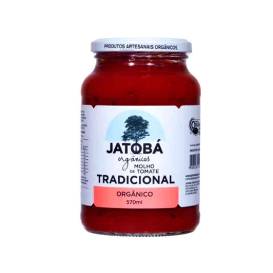 Molho de Tomate Tradicional Orgânico Jatobá 570ml