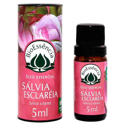 Óleo Essencial De Sálvia Esclaréia BioEssência 5ml