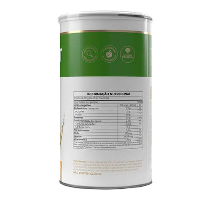 Proteína Isolada Vegetal Isofort Plant Banana E Canela Vitafor 450g