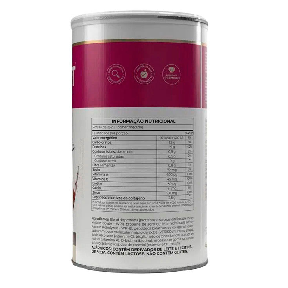 Whey Protein Isofort Beauty Cacau Vitafor 450g