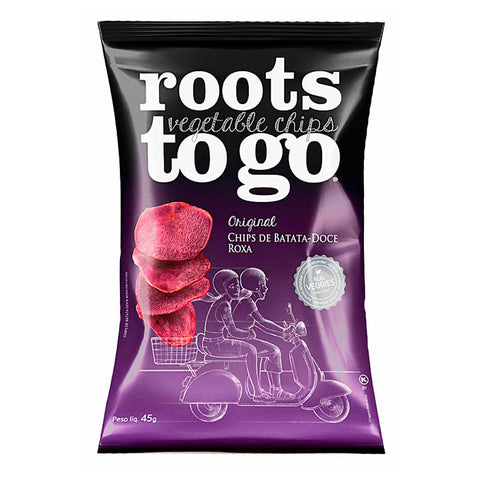 Batata Doce Roxa Chips Roots To Go 45g