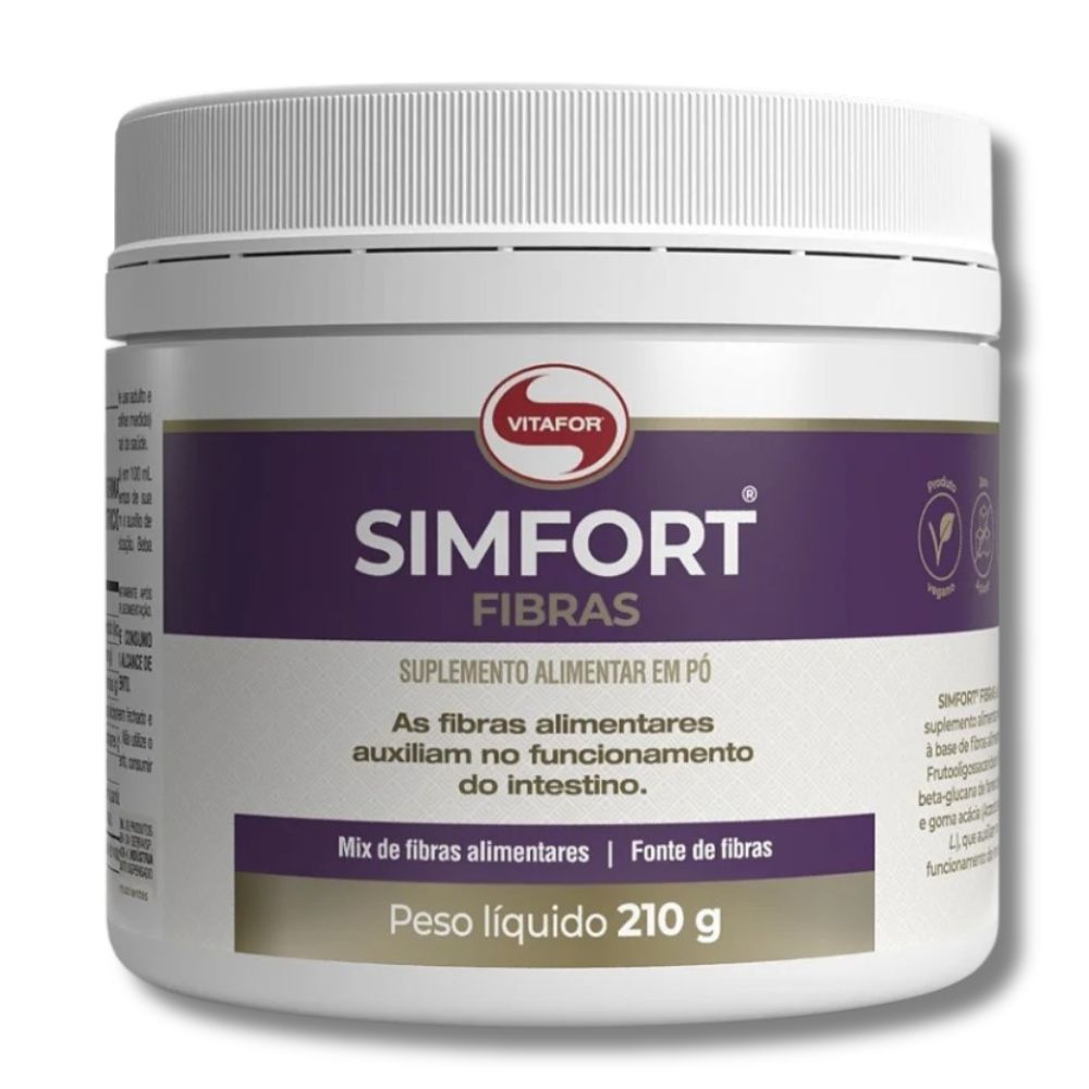 Suplemento Alimentar a Base de Fibras Simfort Fibras Vitafor 210g