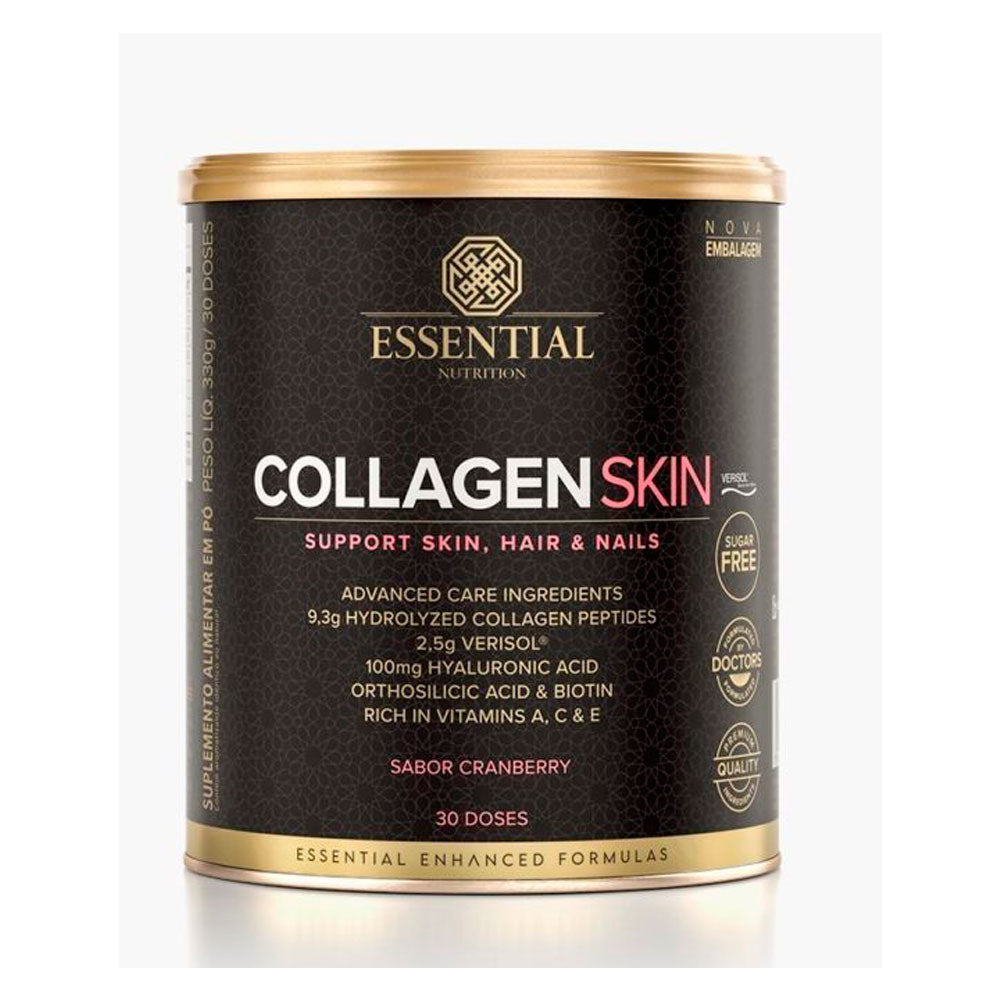 Colágeno Collagen Skin Cranberry Essential Nutrition 330g