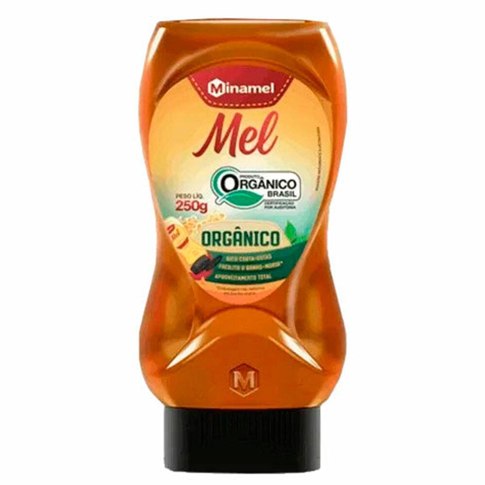 Mel Orgânico Minamel Com Bico Corta Gotas 250g