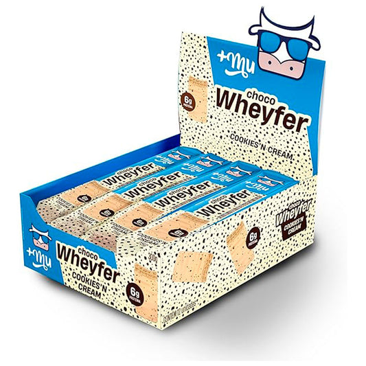 Wafer Chocowheyfer Cookies and Cream +Mu (Cx c/ 12un de 25g)