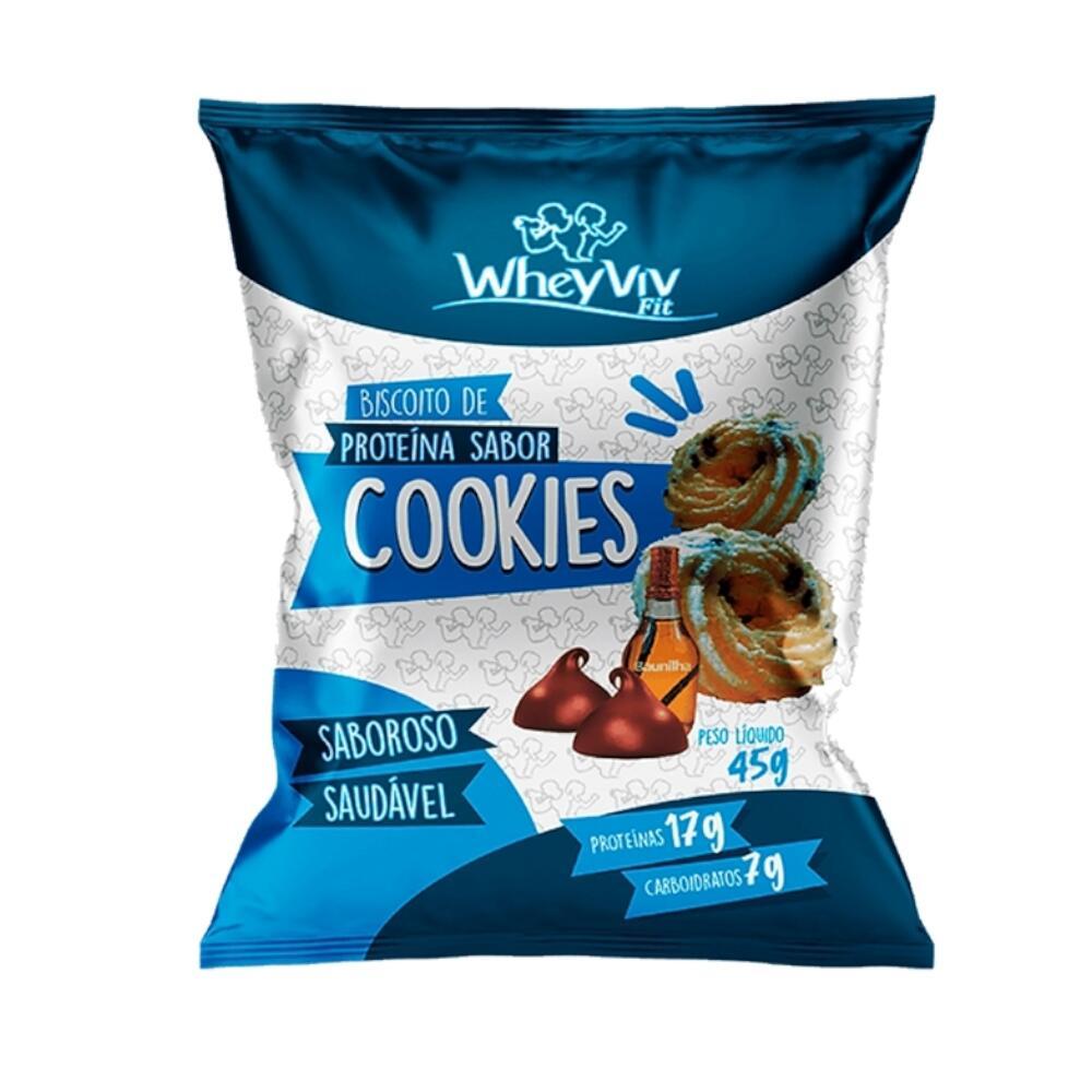 Biscoito de Proteína Sabor Cookies Wheyviv 45g