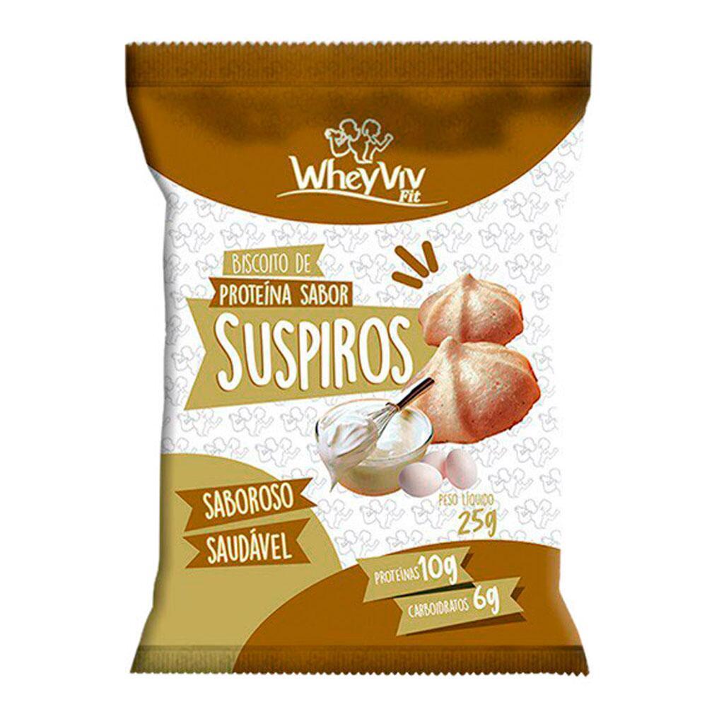 Suspiro de Proteína Sem Açúcar Wheyviv 25g