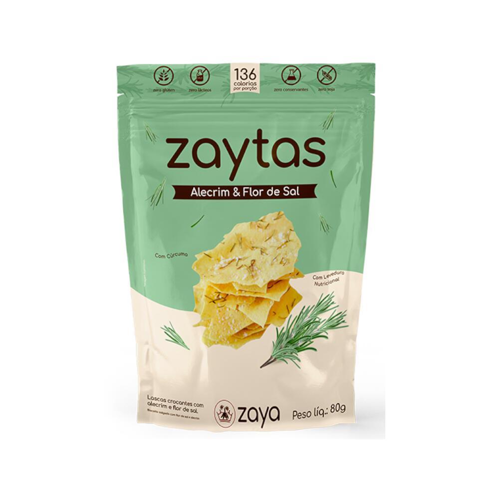 Zaytas Alecrim e Flor de Sal Zaya 80g