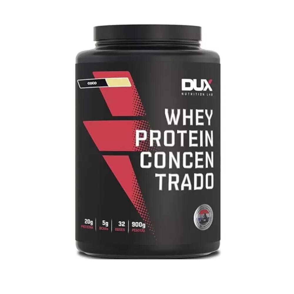 Whey Protein Concentrado Coco Dux 900g