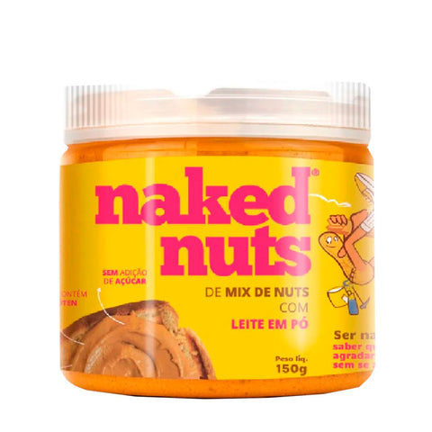 Pasta Mix de Nuts com Leite em Pó Naked Nuts 150g