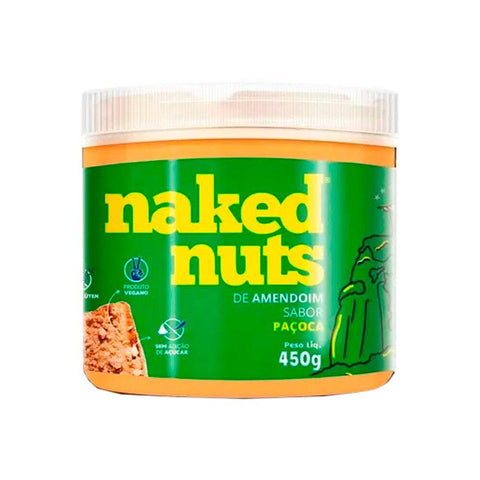 Pasta de Amendoim Sabor Paçoca Naked Nuts 450g