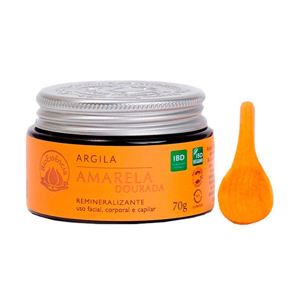 Argila Amarela Dourada BioEssência 70g