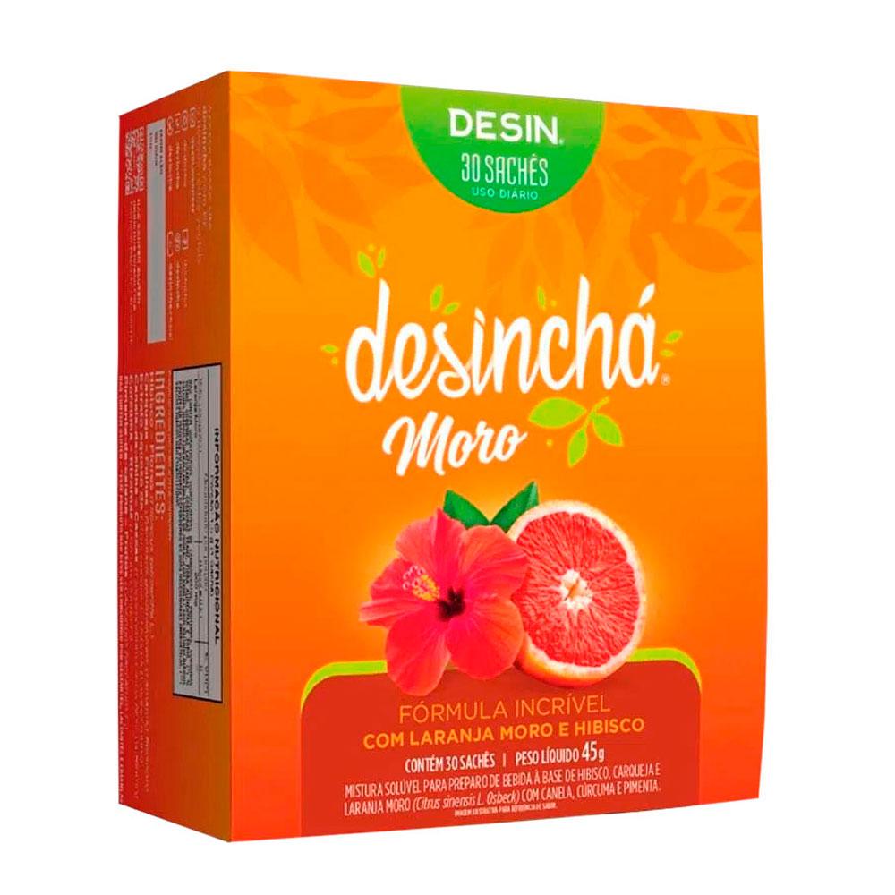 Desinchá Moro com Laranja Moro e Hibisco 30 Sachês