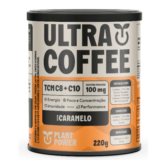 Ultracoffee Caramelo Plant Power 220g