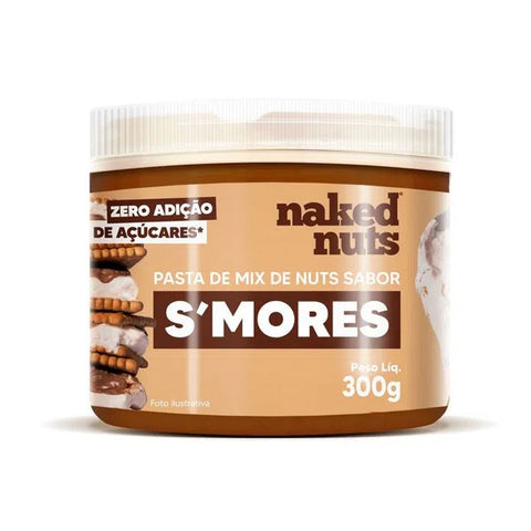 Pasta de Mix de Nuts S'mores Naked Nuts 300g