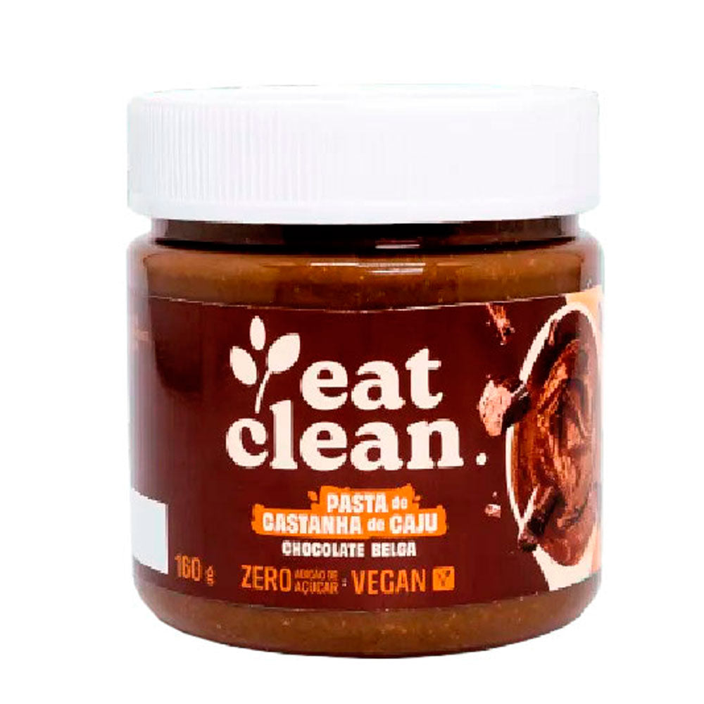 Pasta de Castanha de Caju Chocolate Belga Eat Clean 160g