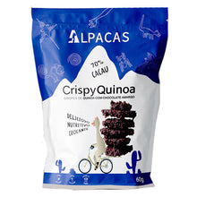 Alpacas 70% Cacao Crispy Quinoa Chocolate Bar, 60g