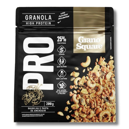 Granola Zero Baunilha e Amêndoas Grano Square 200g