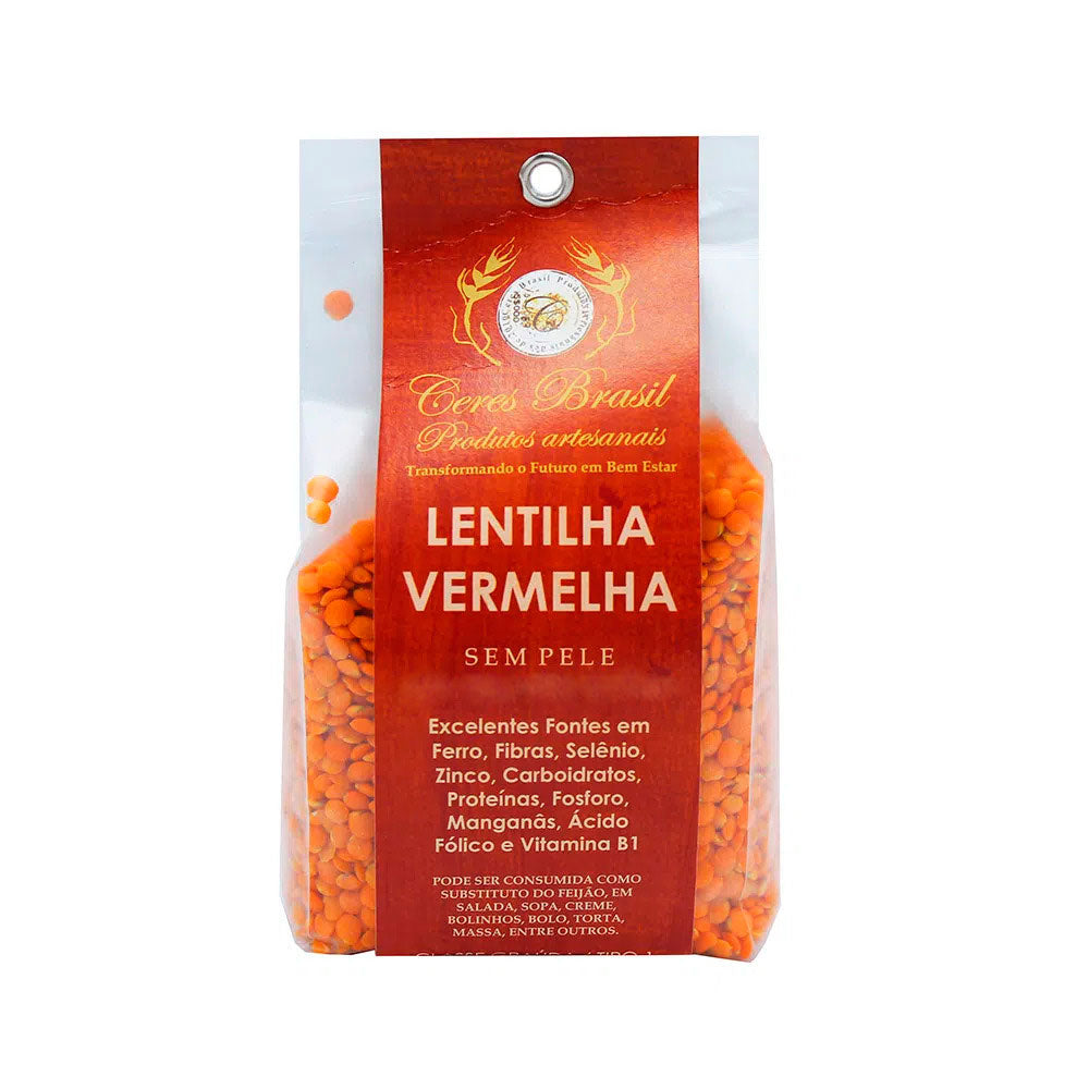 Lentilha Vermelha Ceres Brasil 400g