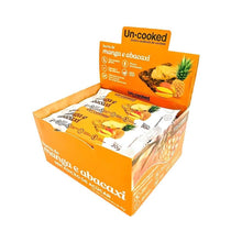 Barra de Fruta Sabor Manga e Abacaxi Uncooked, Caixa 12 x 30 g