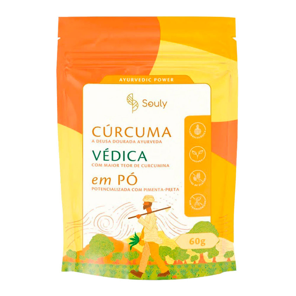 Cúrcuma Védica em Pó Souly 60g