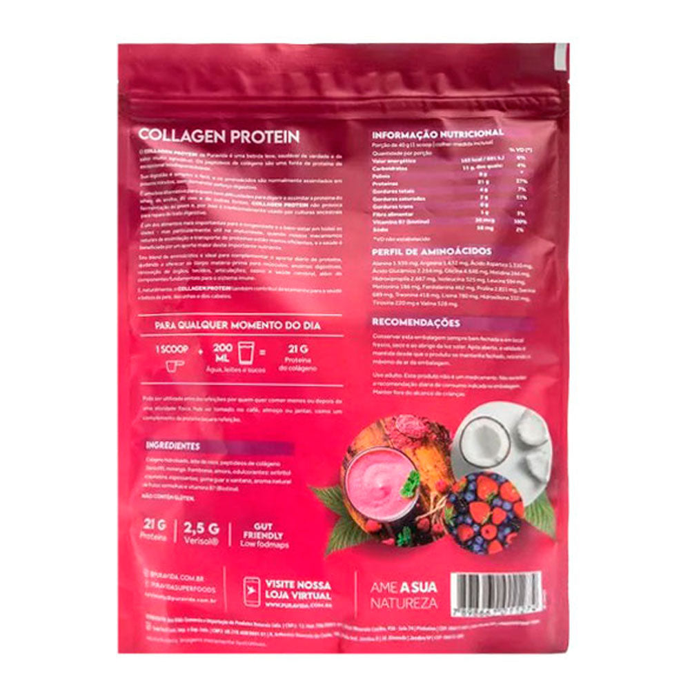 Collagen Protein Berries Silvestres Puravida 450g