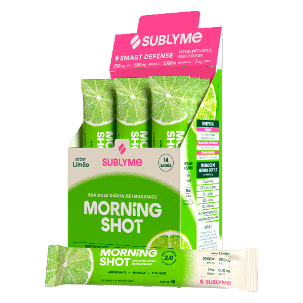 Morning Shot 2.0 Sublyme em Sachês 84g